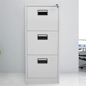 3-Drawer Vertical Filing Cabinet White – Lockable Metal Office Storage | Document Organizer 3-Drawer Vertical Filing Cabinet White – Lockable Metal Office Storage | Document Organizer