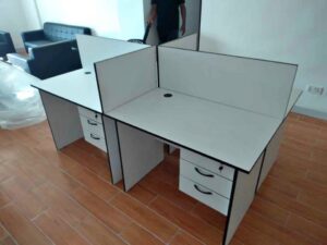 4 Way Workstation Office Desk 4 way workstation locally made office desk for four users