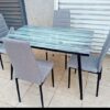 Modern 4-Seater Dining Table Modern 4-Seater Dining Table with sleek design for contemporary homes