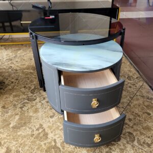 Luxury Curved Bedside Table Luxury Curved Bedside Table