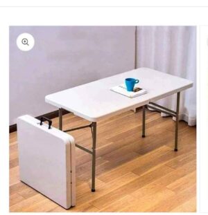Portable Folding Table – White Foldable Study Picnic Table with Carry Case Portable Folding Table – White Foldable Study Picnic Table with Carry Case