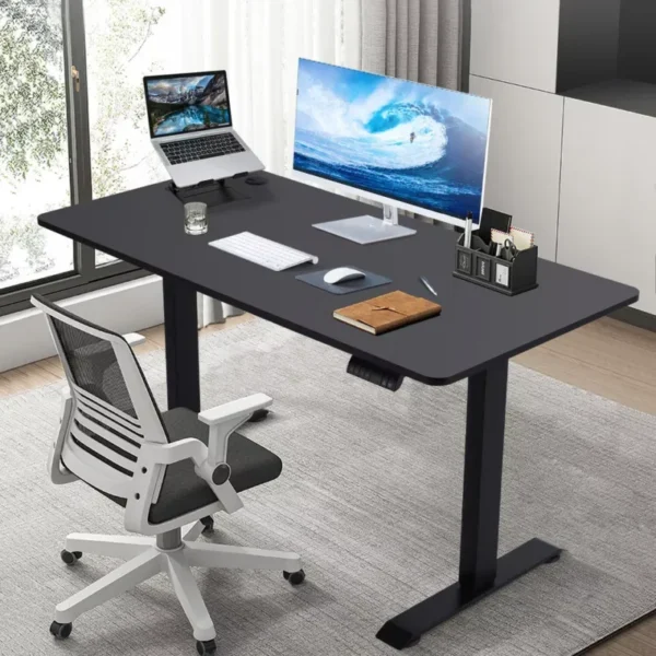 1.4M electric desk height adjustable standing desk modern office