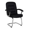 karekla-episkepti-fb91114-me-mayro-pu-me Executive Office Visitor Chair