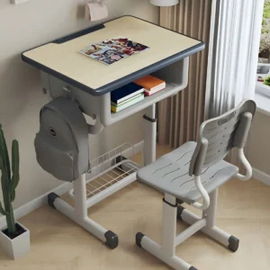 Kids Desk & Chair Set colorful study table and chair for children