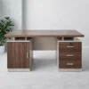 Image Alt Text: 1.4M Study Table modern desk for home office and study room