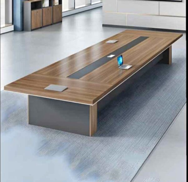 Executive Quality 3M Boardroom Premium Conference Table Executive Quality 3M Boardroom large conference table in modern office meeting room