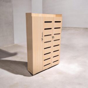 Modern 3 Door Shoe Rack cabinet for organized footwear storage