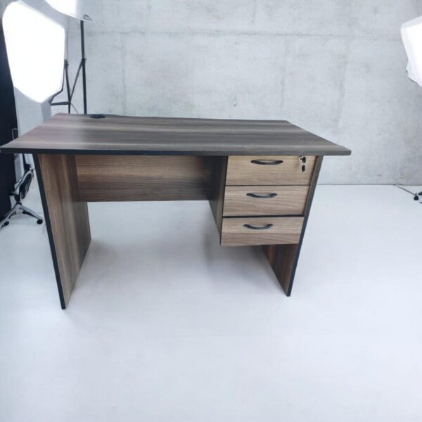Office Desk with Lockable Drawer modern desk with secure storage