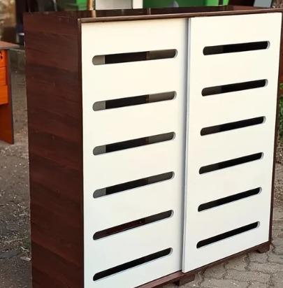Modern Shoeracks with Multiple Shelves Sliding Door Storage Modern Shoeracks with Multiple Shelves MDF sliding door shoe cabinet