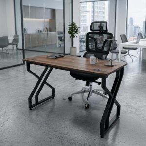 Office Desk & Ergonomic Chair
