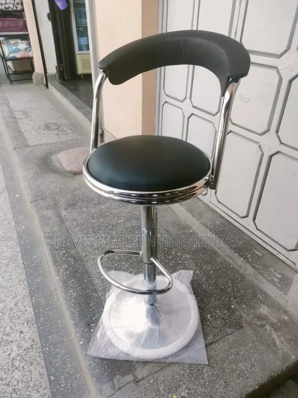 Ergonomic Bar Stool With Back Support