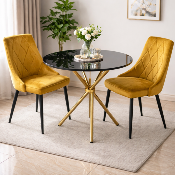 Modern 2-Seater Dining Set