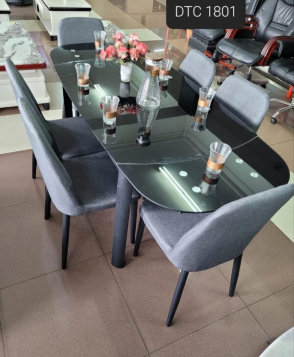 Modern Extendable 6 Seater Dining Table for Stylish Dining Spaces