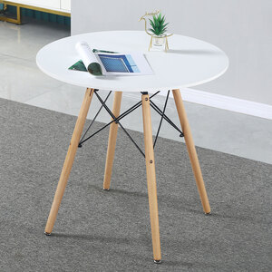 Small Round Dining Table for Compact Modern Dining Spaces Small Round Dining Table with modern compact design for apartments and dining rooms