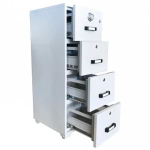 4-Drawers Fireproof Cabinet for Professional File Security 4-Drawers Fireproof Cabinet for secure document storage and fire protection