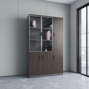 Wooden Office Filing Cabinet for Organized Office Storage Wooden Office Filing Cabinet with spacious office storage compartments and modern wooden cabinet design