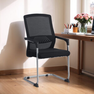 Modern Reception Chair with padded seating for office reception and visitor waiting areas