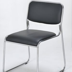 Chrome Visitor's Chair (Stackable)