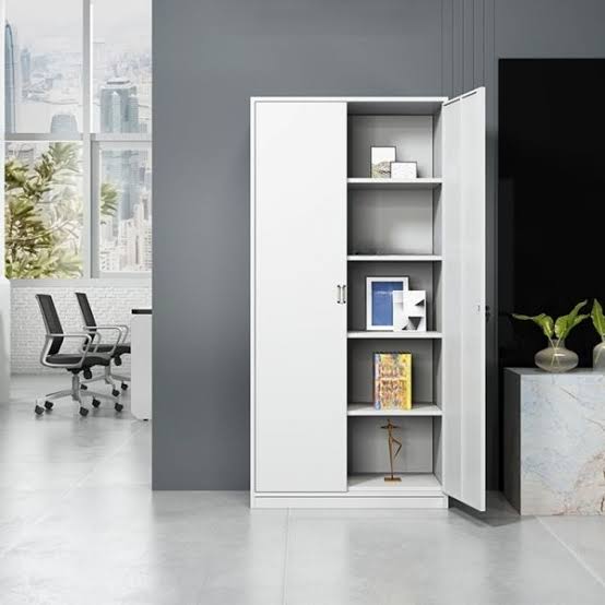 2-Door Steel Office Cabinet for Secure Office Storage 2-Door Steel Office Cabinet with spacious storage compartments and durable steel office filing design