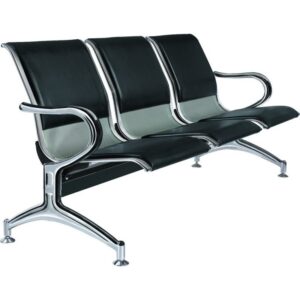 Reception Waiting Chair for Comfortable Office Seating Reception Waiting Chair with durable metal frame and comfortable seating for office reception area